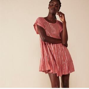 NEW Free People Mint Julep Sequin Mini Dress